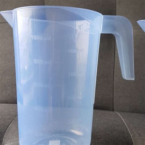 Jual Gelas Ukur Plastik 1000ml Takaran Air Susu Measuring Cup Milk 1000