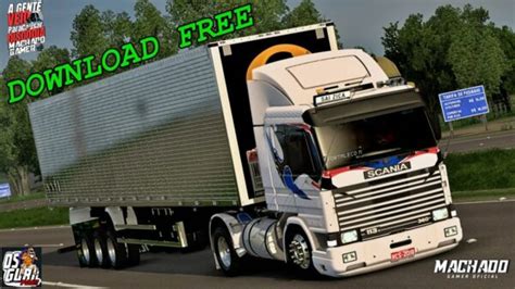 Scania 113h Frontal Baú Arqueado Mod Ets2 1 48 Dalenha Mods