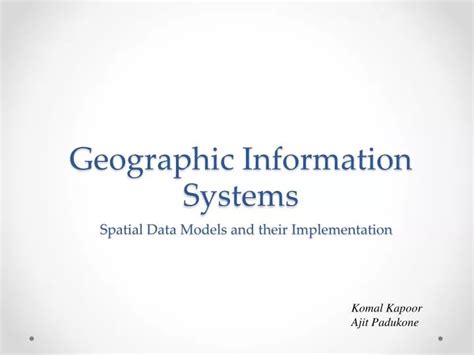 Ppt Geographic Information Systems Powerpoint Presentation Free Download Id 1830145