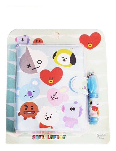 Diario Bts Bt21 Army Kpop Kawaii Papelería Útiles Escolares MercadoLibre