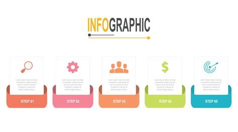 5 Steps Rectangle Infographic Template Business Data Illustration 21769858 Vector Art At Vecteezy