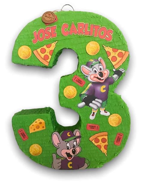 Chuck E Cheese Pi Ata Etsy