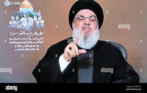 Hisbollah Anf Hrer Hassan Nasrallah Am Im Zdf Hezbollah