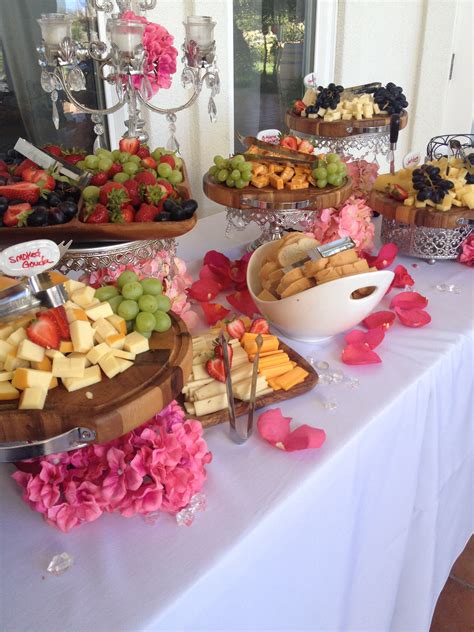 Beautiful Cheese Display For Wedding Appetizers