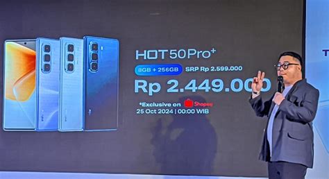 Infinix Resmi Luncurkan HOT 50 Series Di Indonesia Kolaborasi Dengan