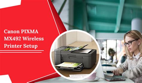 How To Canon Pixma Mx492 Wireless Printer Setup