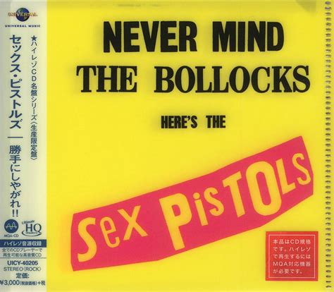 Club CD Sex Pistols Never Mind The Bollocks