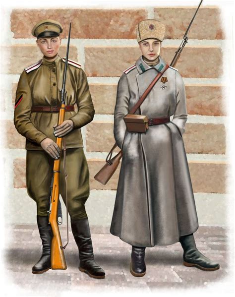 Russian Women Soldiers Ww1