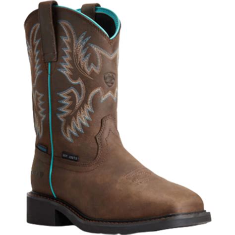 Ariat Krista Waterproof Steel Toe Work Boot • Price