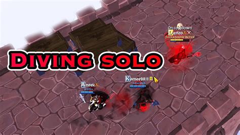 Albion Online Solo PvP 4 Great Cursed Diving Dungeons SOLO