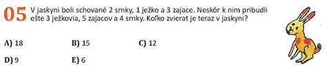 Matematický klokan 1.ročník - Modrý koník