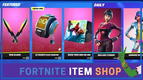 Get The Ultrabrite Elim Counter Back Bling Now Fortnite Item Shop August 13 2022 Youtube