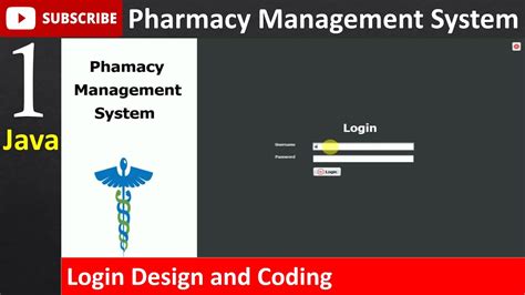 Pharmacy Management System In Java Login Page Jframe Mysql