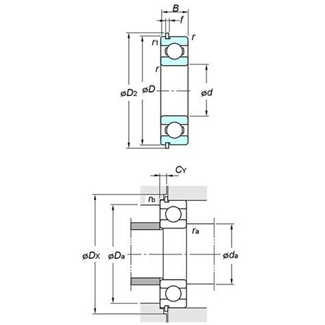 6021 2RS C3 KOYO • SP