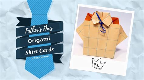 Fathers Day Origami Shirt Cards Allmomdoes