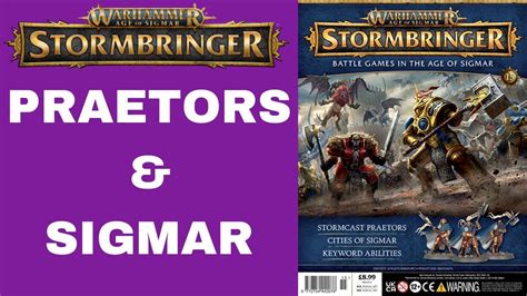 Warhammer AoS Stormbringer Issue 15 Praetors And Sigmar YouTube