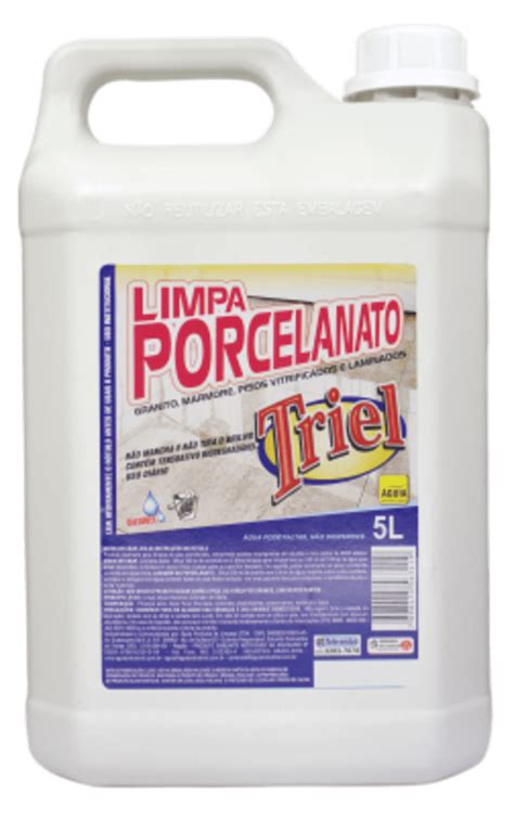 Limpa Porcelanato Triel 5lt Águia Industrial Química