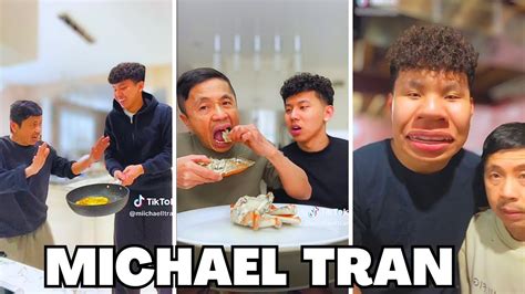 funny michael tran pranks  tik tok reaction  youtube