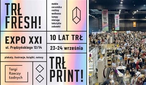 Targi Rzeczy Ładnych FRESH x PRINT 23 24 09 2023 r hala EXPO XXI