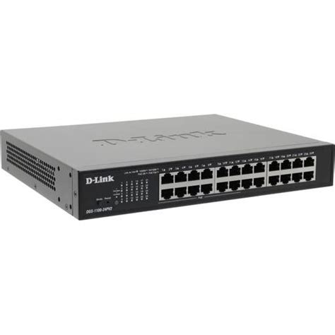 D-Link Управляемый коммутатор (24 x 1 Гбит/с, 12 портов IEEE 802.3at ...