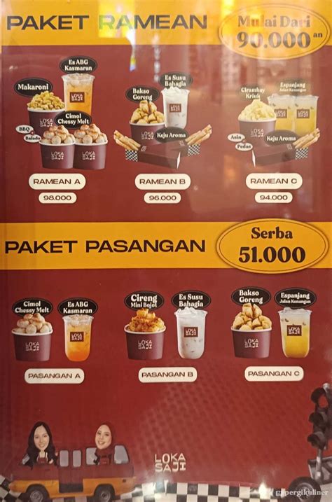 Selalu Diperbarui Menu Loka Saji Gatot Subroto Bandung