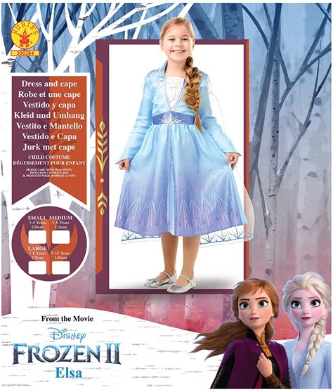 Disfraz Elsa Frozen Talla Xl A Os