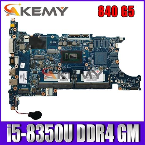 For Hp Elitebook G Laptop Motherboard With I U Cpu L