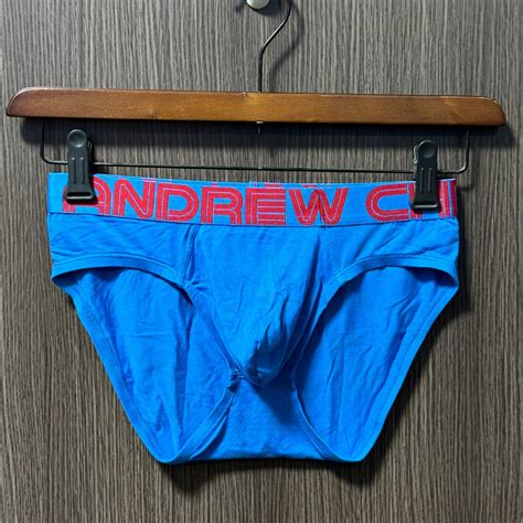 Andrew Christian Bamboo Brief Almost Naked Electric Blue Underwear Men