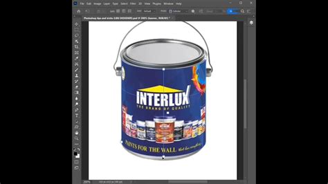 How To Wrap Cylinder In Photoshop Photoshop Tutorial Youtube