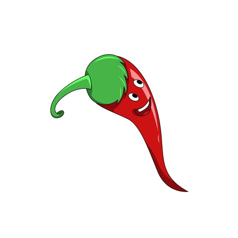 Illustration Vector Of Red Hot Chili Vector Art At Vecteezy