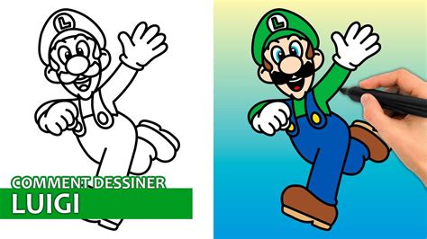 Comment Dessiner Luigi Tutoriel De Dessin Facile YouTube