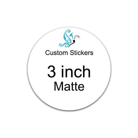 Custom Inch Round Stickers