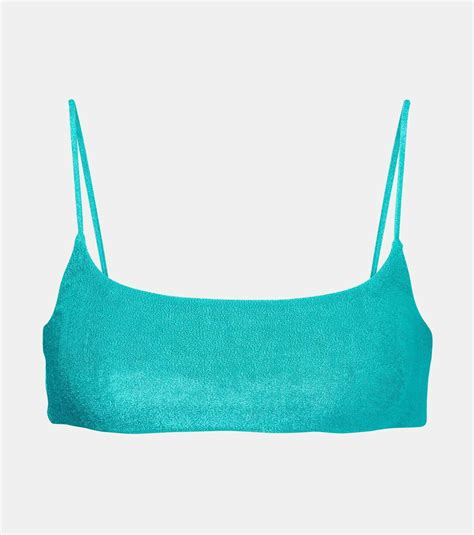 Jade Swim Muse Terry Bikini Top Jade Swim