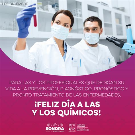 Salud Sonora On Twitter Feliz D A Del Qu Mico Salud Sonora