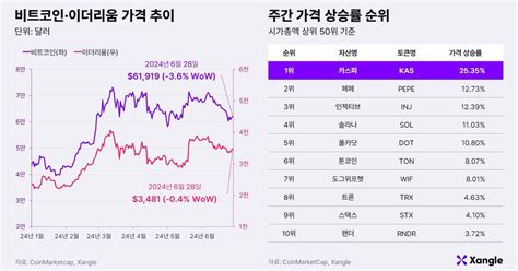 주간코인시황 비트코인 마운트곡스 우려에 약세 솔라나는 11 상승 조선비즈