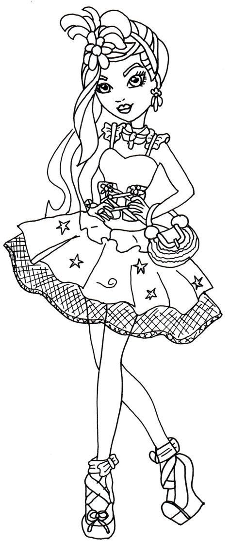 Ever After High Darling Charming Coloring Pages