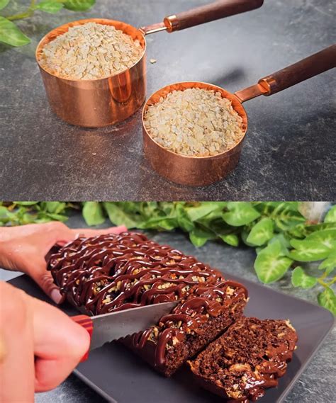 Toma avena cacao y plátanos y prepara este increíble postre Sin