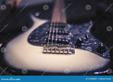 Guitar instrumental stock image. Image of rock, audio - 129380007