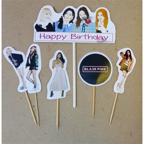 Jual Cake Topper Karakter Bt Topper Kue Bts Hiasan Kue Ulang Tahun