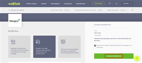 Como Contratar O Profit Na Ativa Nelogica Sistemas De Software