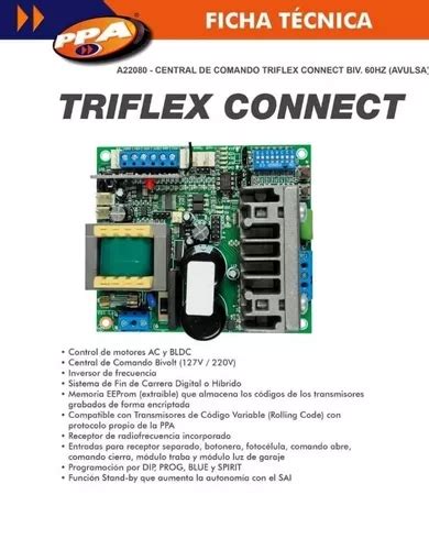 Central De Comando Triflex Connect Ppa Para Jetflex