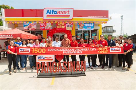 We Go Where You Need Us Alfamart Opens 1 500th And First Ever Store