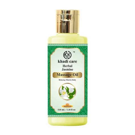 Khadi Care Herbal Jasmine Massage Oil Packaging Size Ml At Rs