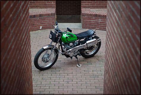 Customized 1972 Honda CL350 Scrambler (5422 original miles) [TN ...