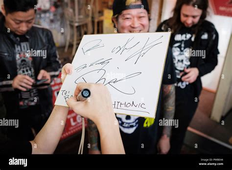 Autograph Band Hi Res Stock Photography And Images Alamy