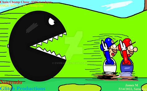 Who Let The Chomp Out Smg4 Redraw By James M By Cvgwjames On Deviantart