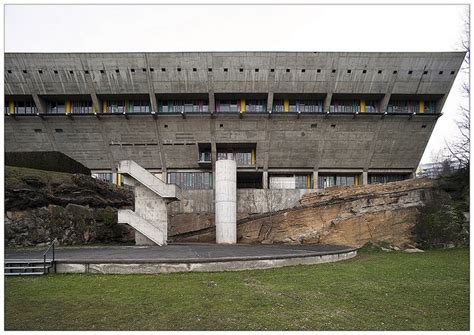 Firminy Maison De La Culture Architecte Le Corbusier Photo By Clement