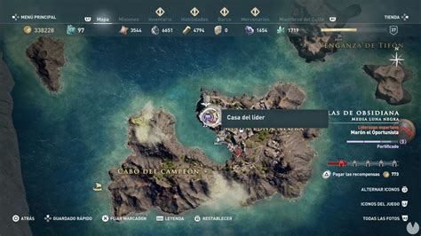 Islas De Obsidiana En Assasin S Creed Odyssey Todas Las Ubicaciones