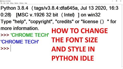 How To Change Font Style And Size In Python How To Change Font Size