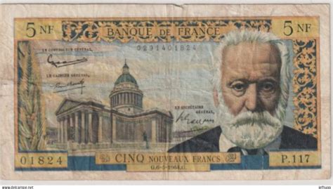 Nf Victor Hugo Nouveaux Francs Nf Victor Hugo Du